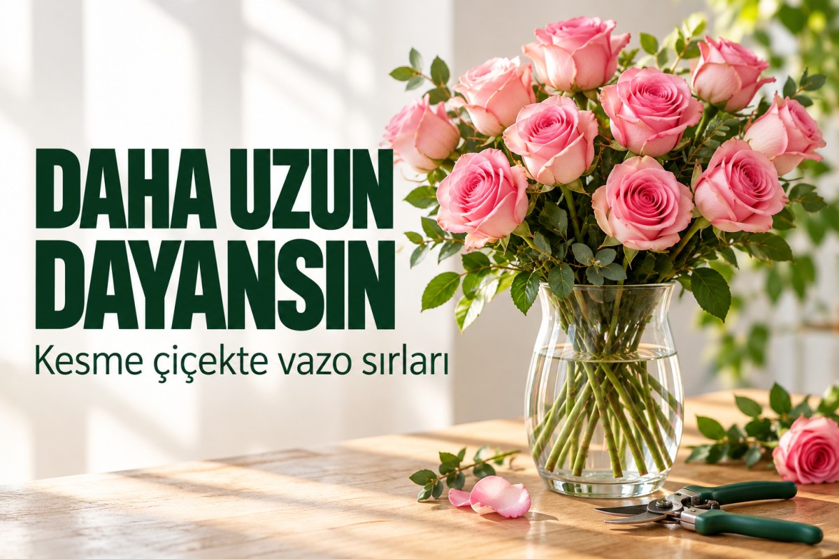 Kesme Çiçek Daha Uzun Nasıl Dayanır?